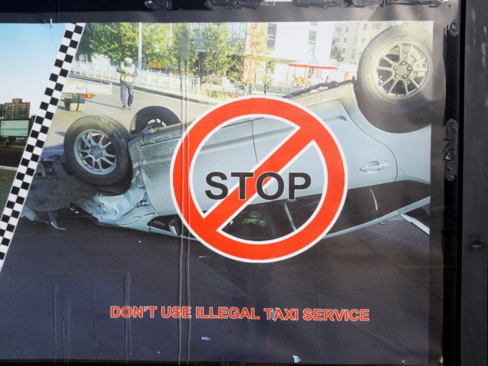 Warnung vor unlizensierten Taxis