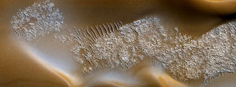 Mars - Dune Field in Bunge Crater photo