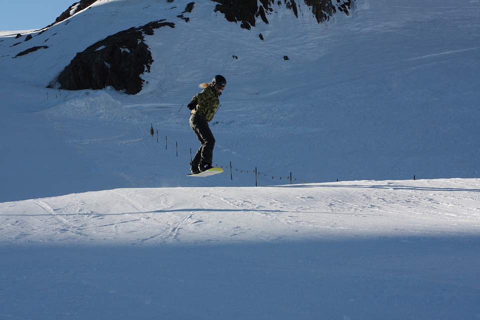 New zealand deep snow winter