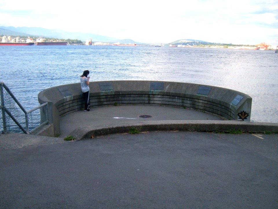 Seawall Quiet Moment