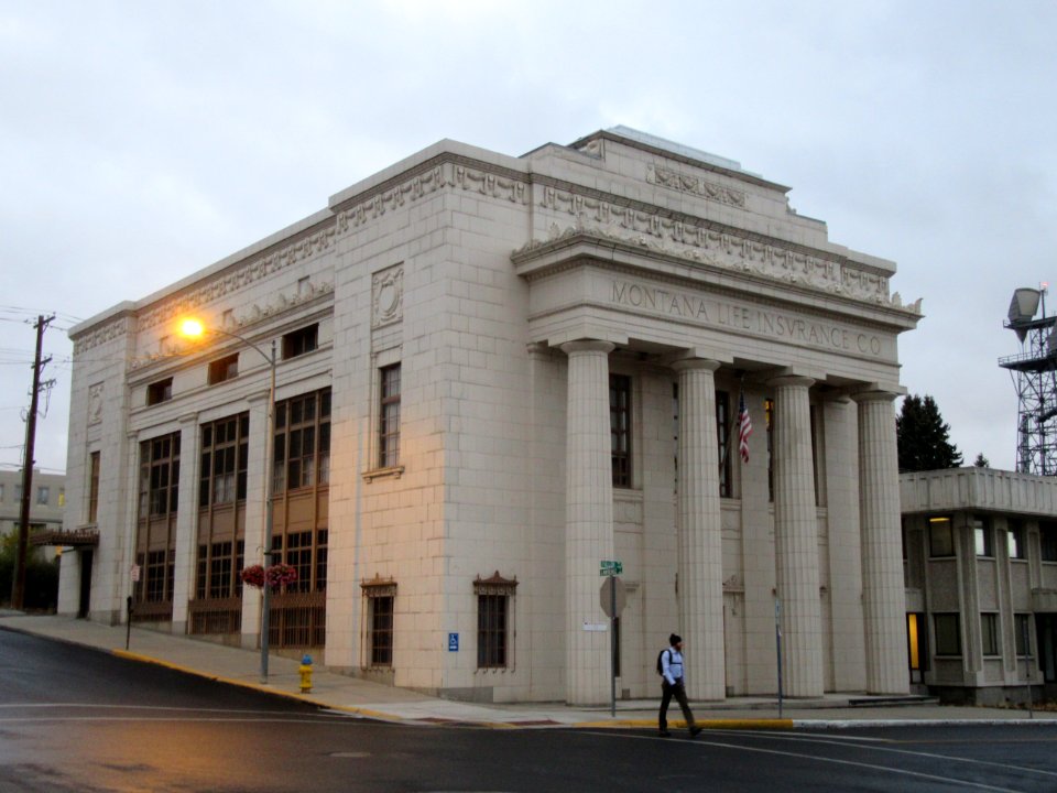 Helena Police Station (former Montana Life Insurance Building)