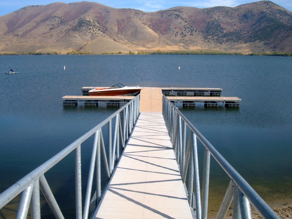 Mantua Reservoir Pier