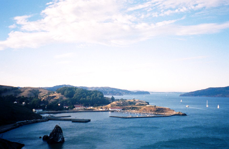 Fort Baker from Golden Gate Bridge