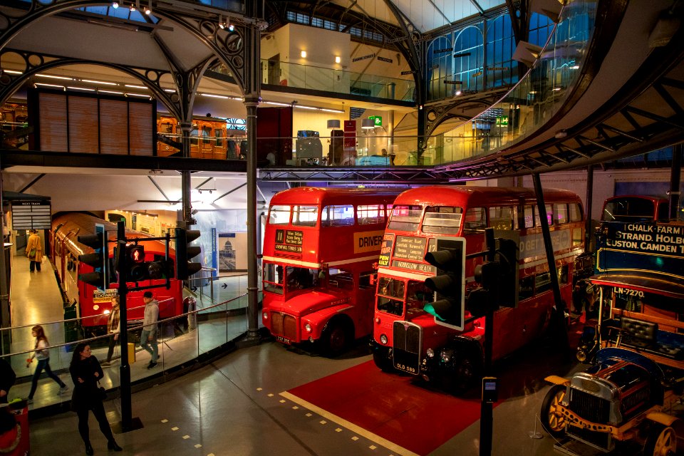 Buses at London Transport Museum