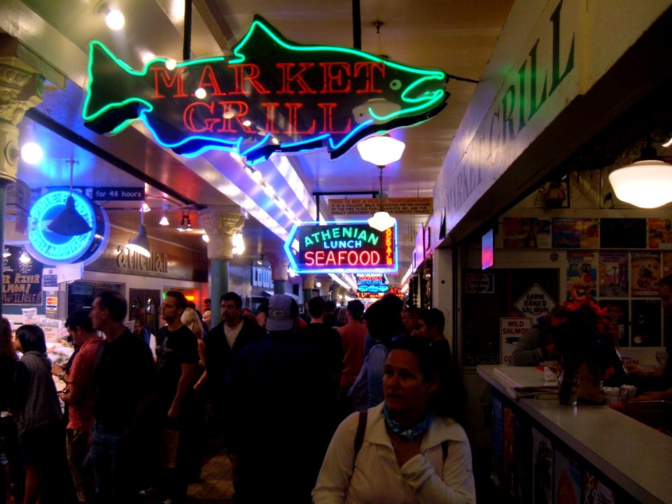 Inside Pike Place Market