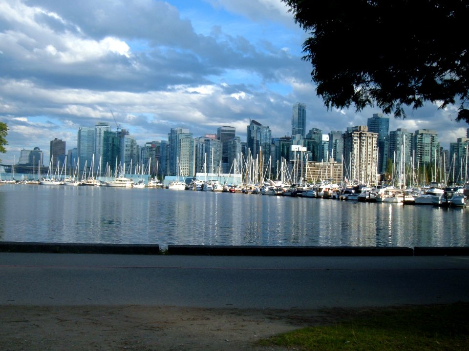 Downtown Vancouver from Stanley Park