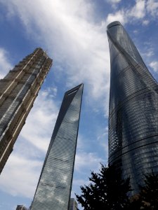 Jin-Mao-Turm, Weltfinanzzentrum, Shanghai Tower photo
