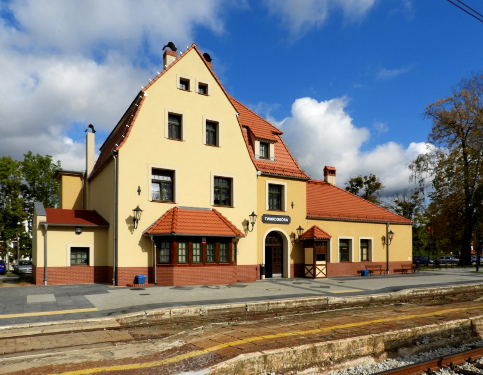 Stacja kolejowa w Twardogórze