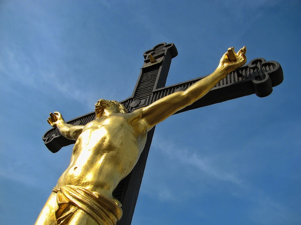 Catholic church cross photo