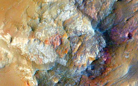 Mars - Light-toned bedrock