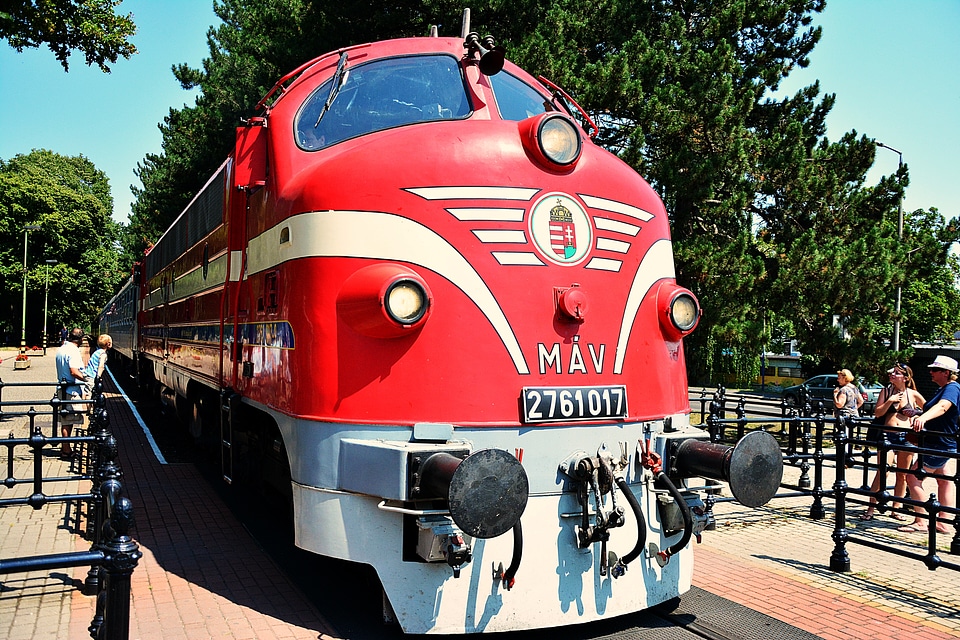 Locomotive train rail