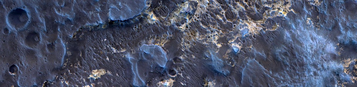 Mars - Terra Sirenum Layered Deposit