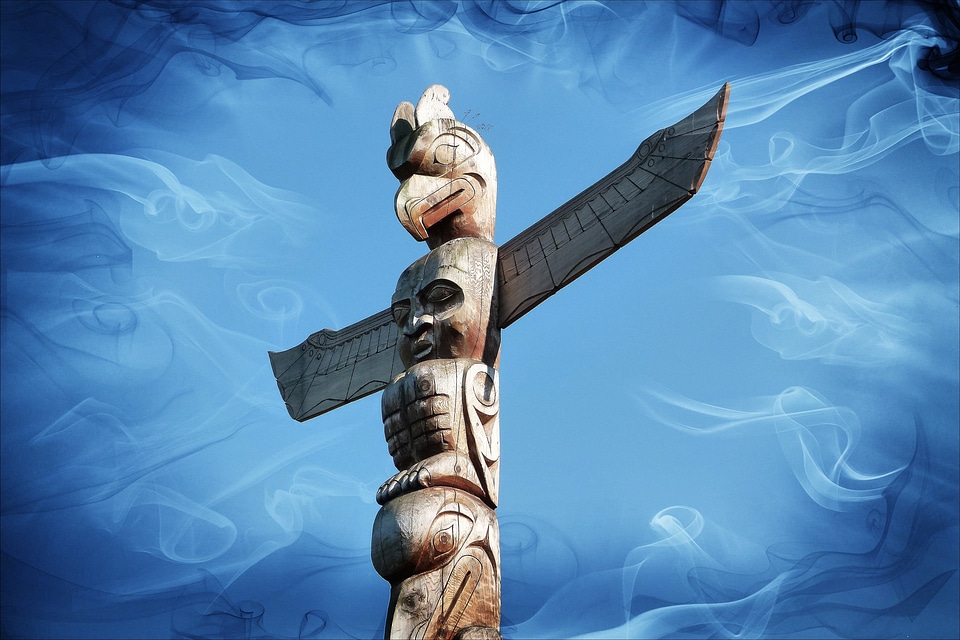Culture symbol wood