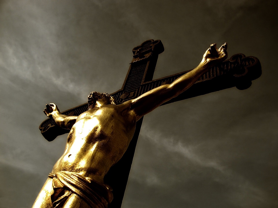 Catholic church cross
