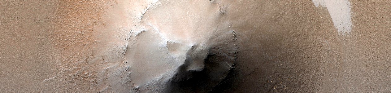 Mars - Cones at Edge of North Polar Layered Deposits photo