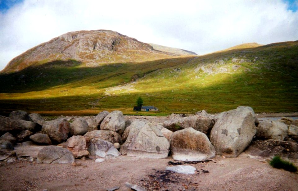 Ben Alder and Ben Alder Cottage