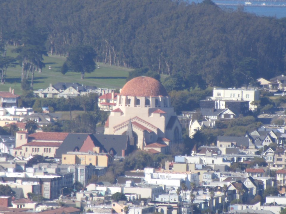 Congregation Emanu-el from Twin Peaks