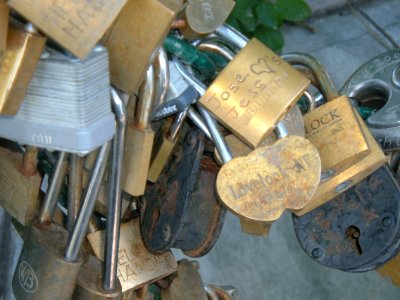 Lovers' Locks Close-up