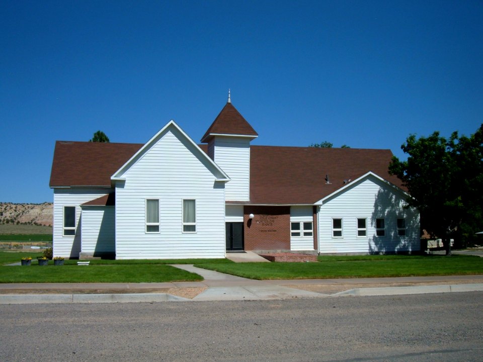 Cannonville Mormon Chapel
