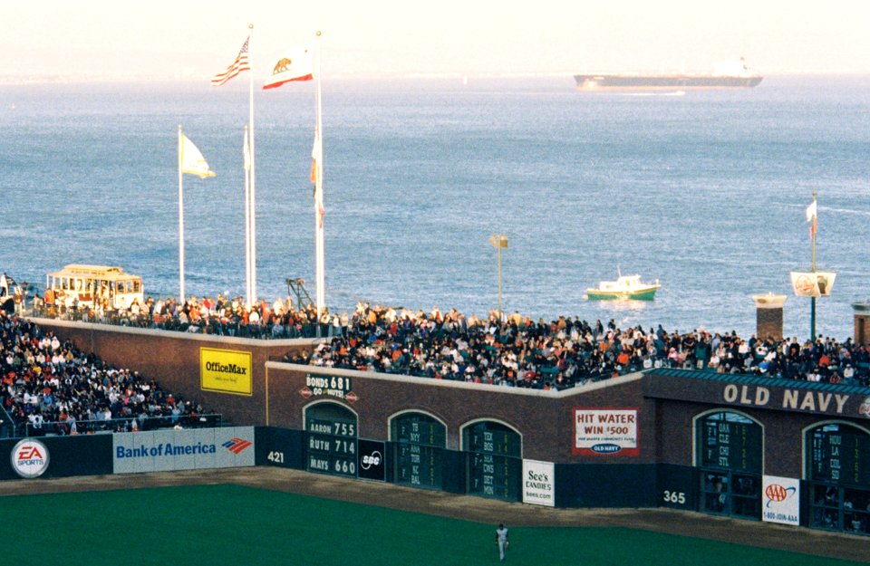 San Francisco Bay and Centerfield