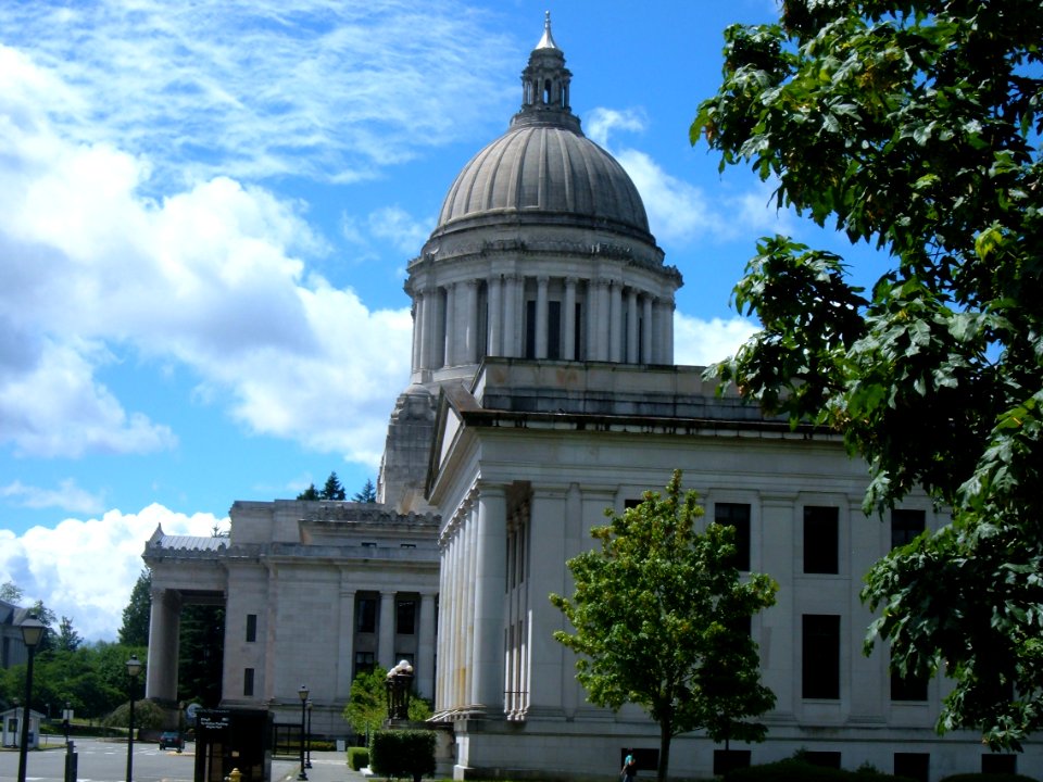 Washington State Capitol in Profile