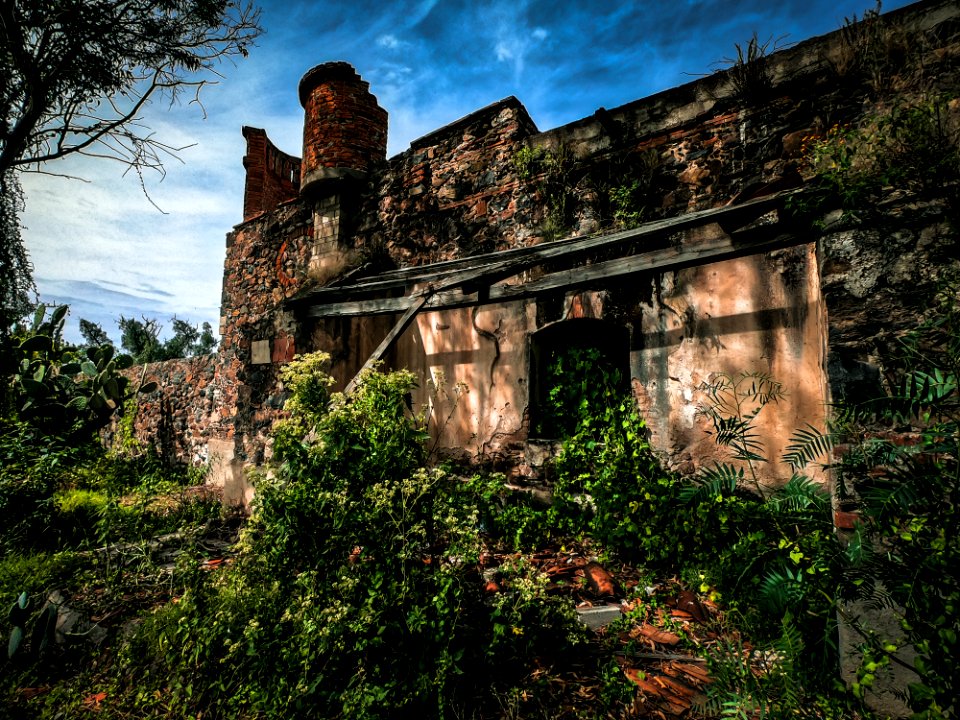 Narcohacienda abandonada