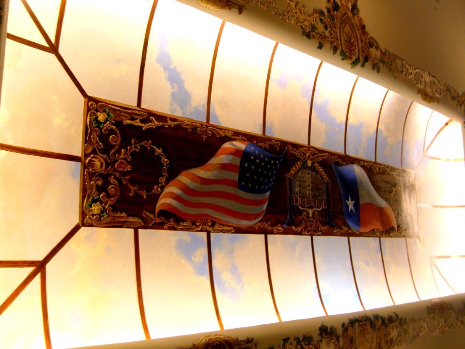 Driskill Hotel Ballroom Ceiling