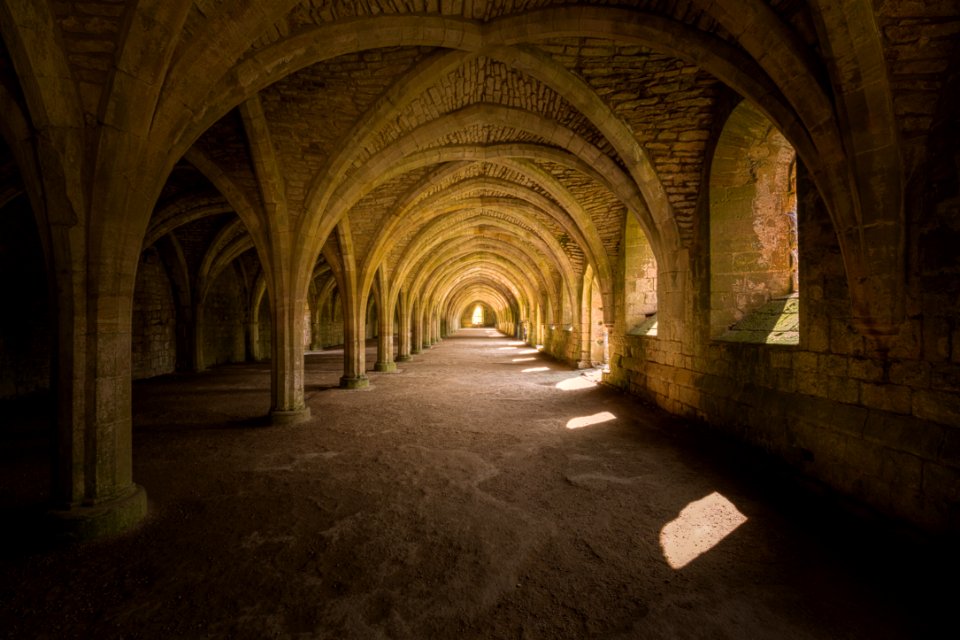 Fountains Abbey Cellarium