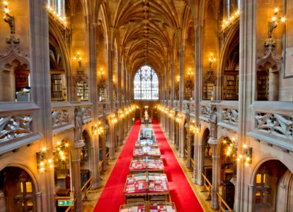 The John Rylands Library Reading Room