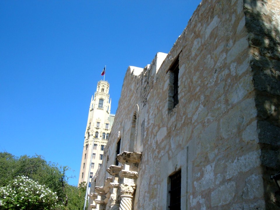 The Alamo and the Emily Morgan Hotel