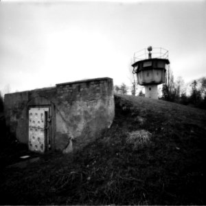 Watchtower and Shelter - Pinhole photo