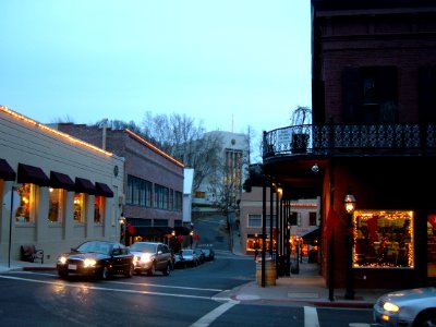 Nevada County Courthouse and Downtown Nevada City