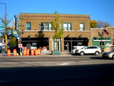 Former home of Family Barber Shop (owned by Carl Schulz, father of Charles M. Schulz)