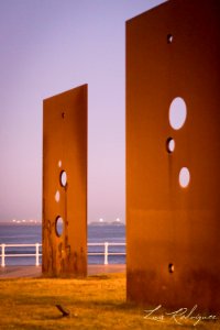 Escultura sombras y luz