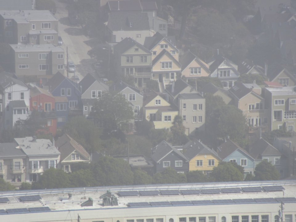 Houses (Zoom from Twin Peaks Summit)