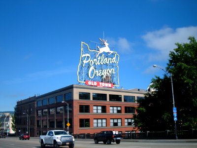 Portland Old Town White Stag