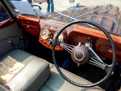 Triumph Roadster 2000 cc 1949 dashboard-000044