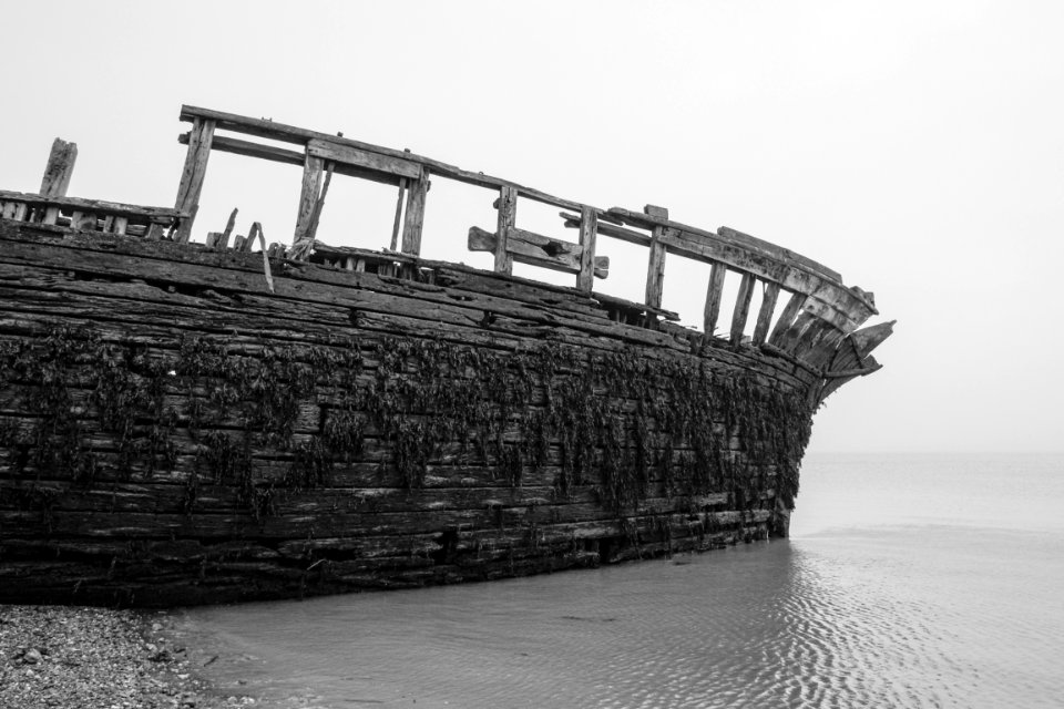 Wreck of 'Hans Egede', Cliffe