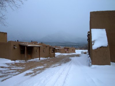 Taos Pueblo entrance