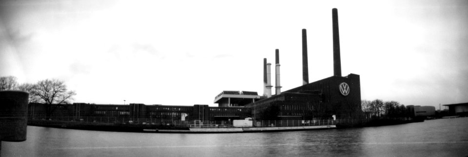 Volkswagen "VW" Main Plant - Pinhole Panorama