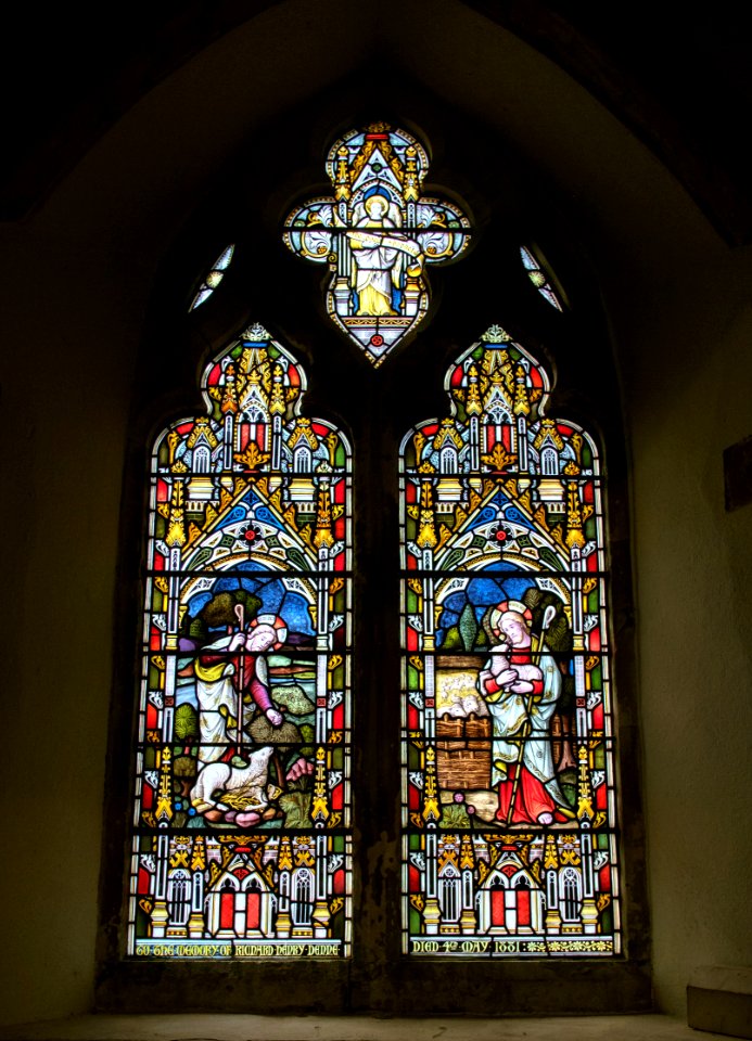 Window, St Mary the Virgin, Chislet, Kent