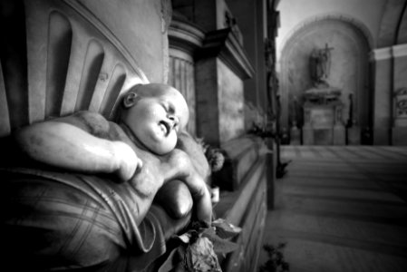 Staglieno-Genova monumental cemetery. Best viewed large.
