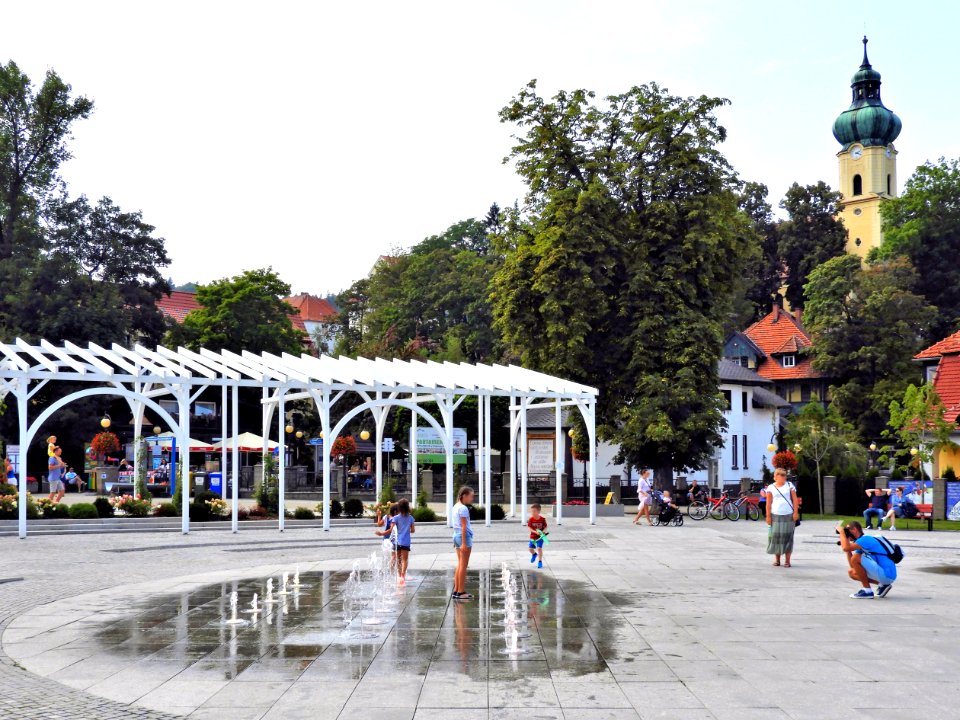 Wodotrysk w Polanicy-Zdroju
