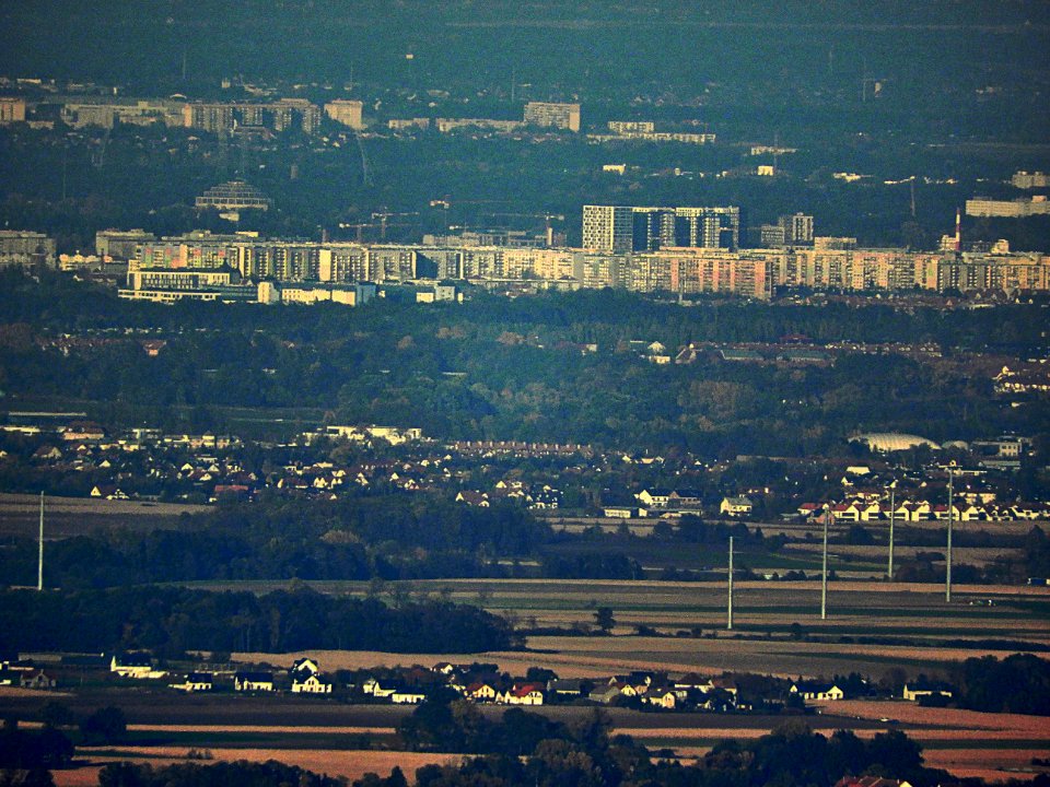 Panorama Wrocławia ze Ślęży