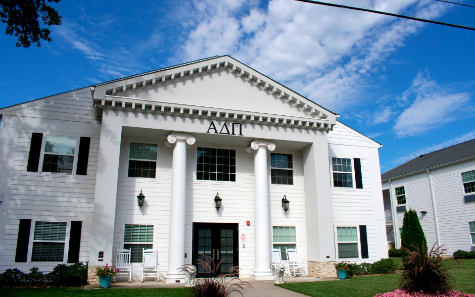 A triangle building