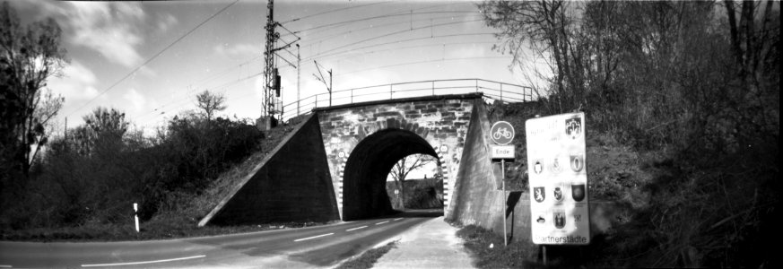 Bridge - Pinhole photo