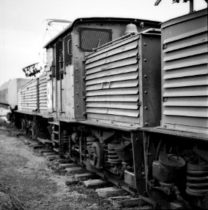 Old Mine Engine - Analog photo