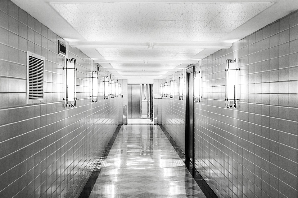 Tiles empty clean