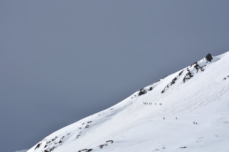 Grey sky