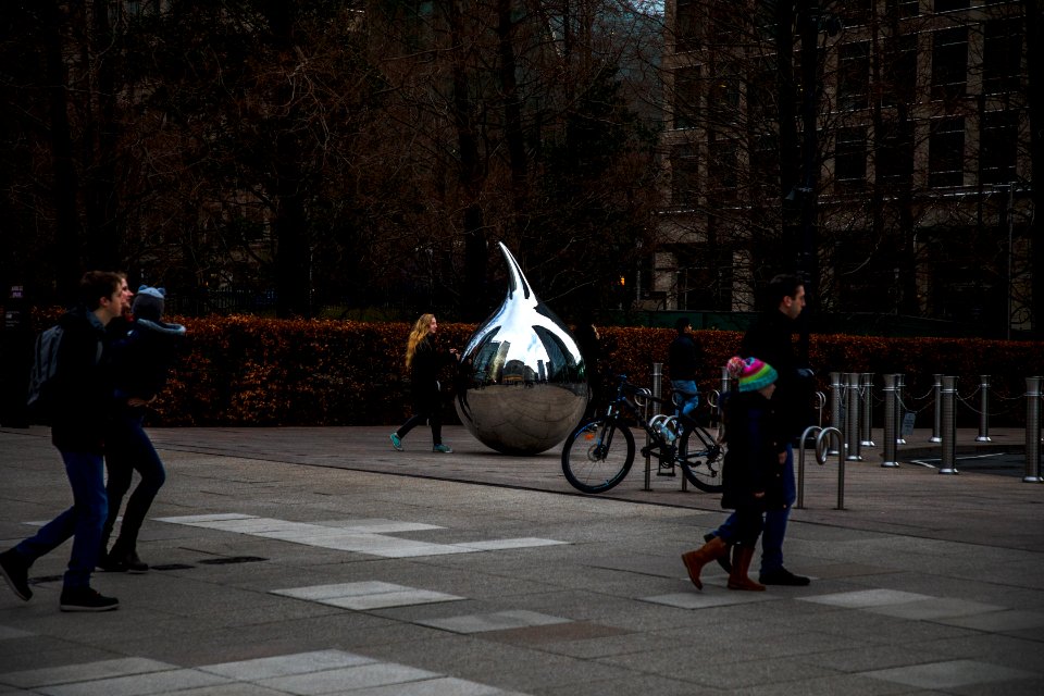 Public art at Canary Wharf